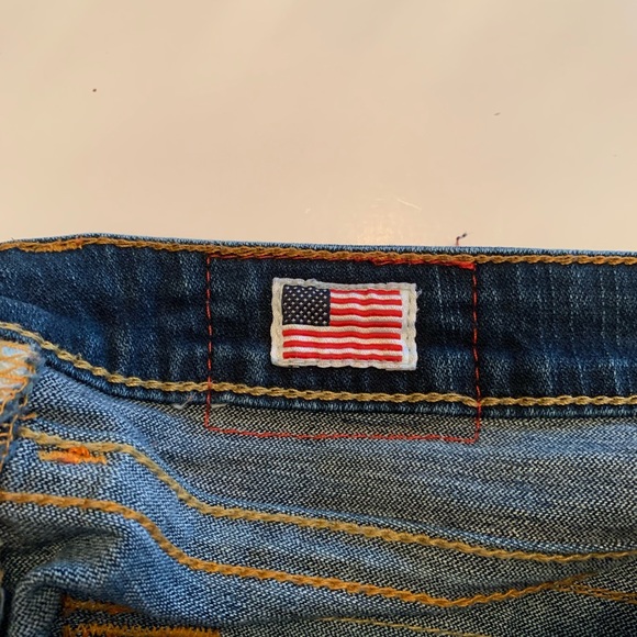 Womens Size 27 Julie True Religion Jeans Waist 29.5 inches (Size 4) - Picture 8 of 10